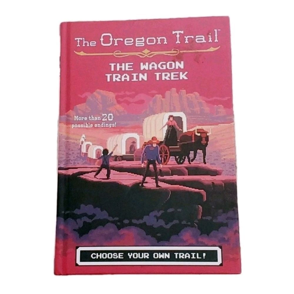 The Wagon Train Trek by Jesse Wiley (2019, Hardcover) #6 The Oregon Trail Series